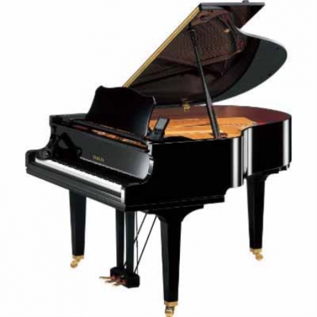 Pianos Acustico YAMAHA Piano de cola 161 cm. (Negro Brillante) con banco  PGC1MPE - Envío Gratuito