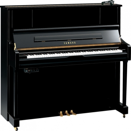 Pianos Acustico YAMAHA Piano vertical Silent 121 cm. (Negro Brillante) Inc. Adaptador PA5D  PU1JSG2PESET - Envío Gratuito