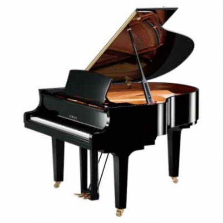 Pianos Acustico YAMAHA Piano de cola 161 cm. (Negro Brillante) con banco  PCX1PE - Envío Gratuito