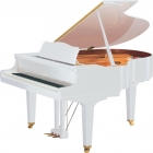 Pianos Acustico YAMAHA PIANO DE COLA 151 CM. (BLANCO BRILLANTE) CON BANCO PGB1KPWH - Envío Gratuito