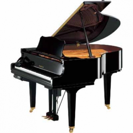 Pianos Acustico YAMAHA Piano disklavier vertical E3, 161 cm, Negro Brillante, incluye banco y 2 bocinas MSP3  PDGC1E3PESET - Env