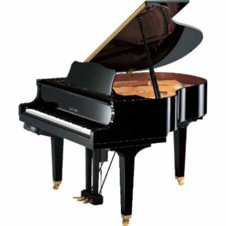 Pianos Acustico YAMAHA Piano disklavier de cola, E3 149 cm, Negro Brillante, incluye banco y 2 bocinas MSP3  PDGB1KE3PESET - Env
