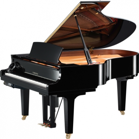 Pianos Acustico YAMAHA Piano Disklavier de cola E3 186 cm Serie X Negro Brillante, incl. Banco y 2 bocinas MSP3  PDC3XE3PESET - 