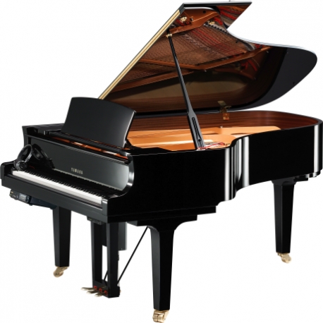 Pianos Acustico YAMAHA Piano Disklavier de cola E3 212 cm Serie X Negro Brillante, incl. Banco y 2 bocinas MSP3  PDC6XE3PESET - 