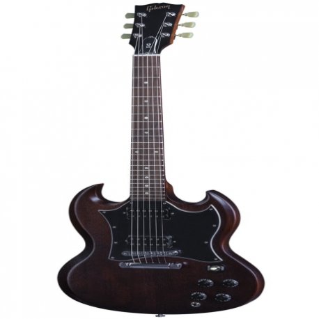 Guitarra Eléctrica GIBSON SG Faded 2016 T Worn Brown Chrome Tune O Matic  SGSCWBCH1 - Envío Gratuito