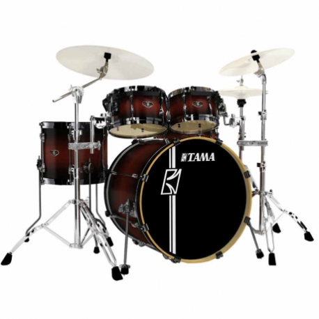 Baterias Acustica TAMA BATERIA SUPERSTAR HYPER-D 5PZAS.CAFE C MOD. SL52HXZB5S-DMF  3000989 - Envío Gratuito