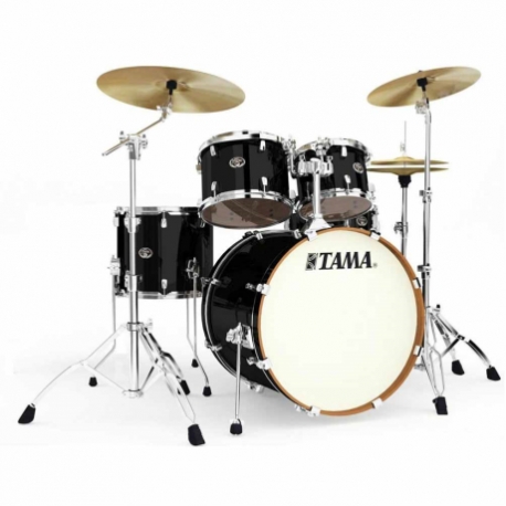 Baterias Acustica TAMA BATERIA SILVERSTAR 5PZAS. NGA. C/ATRIL MOD. VK52ZGRS-BK  3000526 - Envío Gratuito