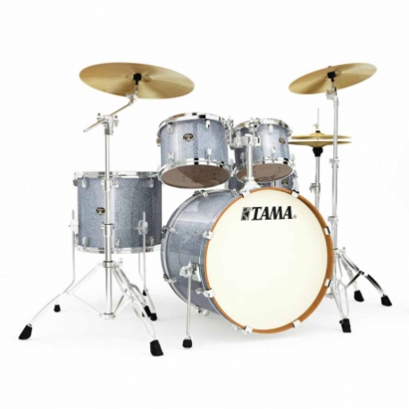 Baterias Acustica TAMA BATERIA SILVERSTAR 5PZAS. NGA/PL C/ATR MOD. VK52ZGRS-GXS  3000527 - Envío Gratuito