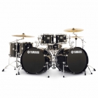 Baterias Acustica YAMAHA Set de bateria Stage Custom de 6 pzs Negra cuervo  JSCB2FS6RB - Envío Gratuito