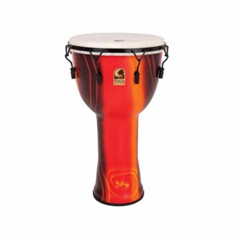 Djembe TOCA DJEMBE 10" FREESTYLE ROJO DECOR MOD. SFDMX-10F 3001734 - Envío Gratuito