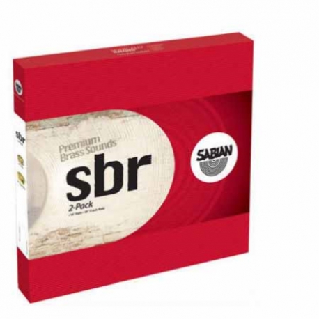 Platillo SABIAN PLATILLOS SBR 1-PACK 13"HATS/16" MOD. SBR5001  3102863 - Envío Gratuito