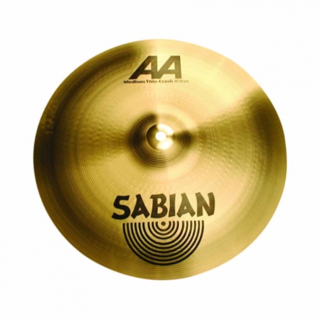 Platillo SABIAN PLATILLO AA 16" THINCRASH MOD. 21606B  3102468 - Envío Gratuito