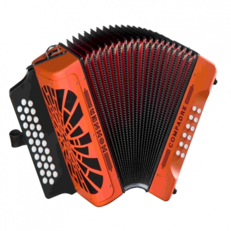 ACORDEON HOHNER COMPADRE DIAT.LA-RE-SOL,NG MOD. A4802S  1100457 - Envío Gratuito