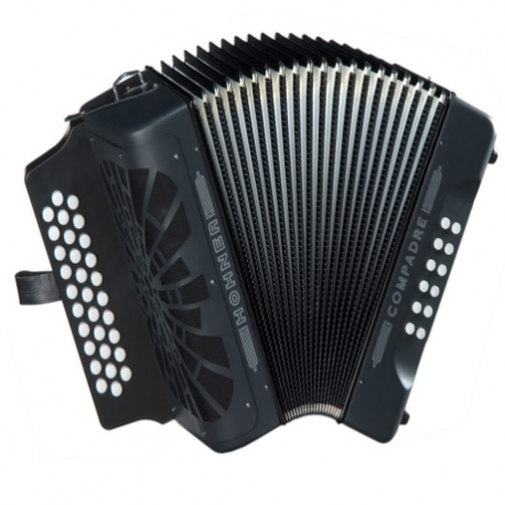 ACORDEON HOHNER COMPADRE,DIAT.SOL-DO-FA,NA MOD. A4825S  1100462 - Envío Gratuito