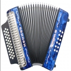 ACORDEON HOHNER CORONA III DIAT. SOL-DO-FA MOD. A5724S  1000215 - Envío Gratuito