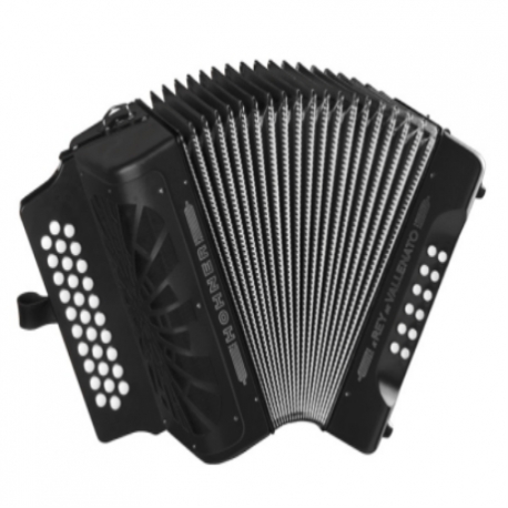 ACORDEON HOHNER EL REY DEL VALLENATO DIAT. MOD. A4964S  1100619 - Envío Gratuito