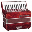 ACORDEON PEARL RIVER ACORDEON TECLAS ROJO 3018RD  3018RD - Envío Gratuito