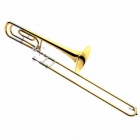 Trombon YAMAHA Trombón Tenor Bajo Profesional en Bb/F, ML  BYSL640 - Envío Gratuito