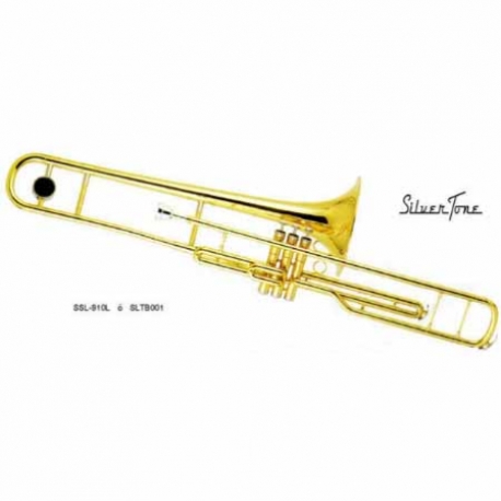 Trombon SILVERTONE TROMBON DE EMBOLOS EN DO LAQUEADO SSL-910L  SLTB001 - Envío Gratuito