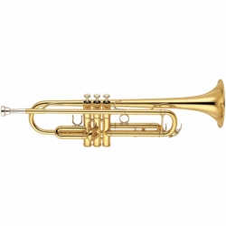 Trompeta YAMAHA Trompeta en Si bemol Bb Profesional, L, campana de latón dorado (Gold-brass) BYTR6345G - Envío Gratuito