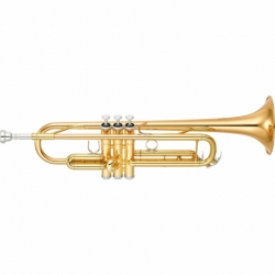 Trompeta YAMAHA Trompeta en Si bemol Bb Intermedia, ML, campana de latón dorado (Gold-brass)  BYTR4335GII - Envío Gratuito