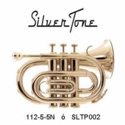 Trompeta SILVERTONE TROMPETA POCKET SIb NIQUELADA  SLTP002 - Envío Gratuito