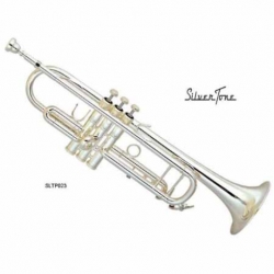 Trompeta SILVERTONE TROMPETA SIb PRO PLATEADA 410S HIGH GRADE  SLTP023 - Envío Gratuito