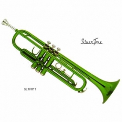 Trompeta SILVERTONE TROMPETA SIb VERDE DOBLE LLAVE 3GN SLTP011 - Envío Gratuito