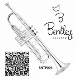 Trompeta BENTLEY TROMPETA DOBLE LLAVE Bb PLATEADA  BNTP006 - Envío Gratuito