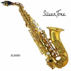 Saxofon SILVERTONE SAXOFON SOPRANO CURVO LAQUEADO  SLSX001 - Envío Gratuito