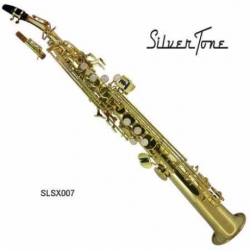 Saxofon SILVERTONE SAXOFON SOPRANO RECTO LAQUEADO  SLSX007 - Envío Gratuito
