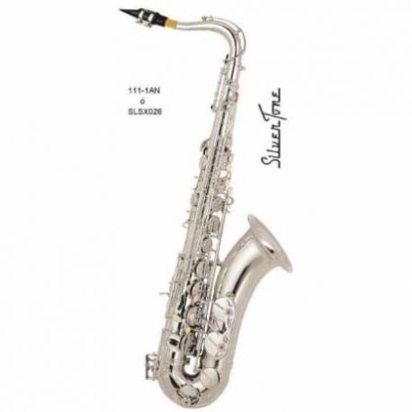 Saxofon SILVERTONE SAXOFON TENOR SIb NIQUELADO SLSX026 - Envío Gratuito