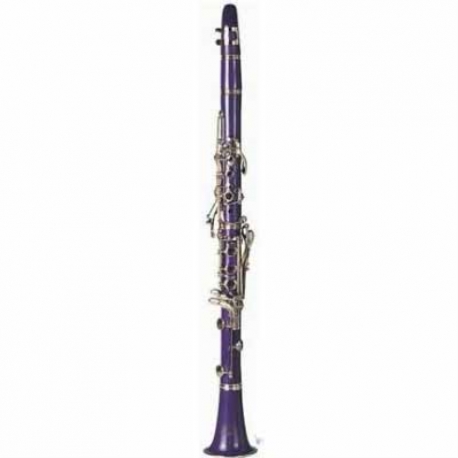 Clarinet SILVERTONE CLARINETE PURPURA ABS SISTEMA BOEHM 17 LLAVES  SLCL007 - Envío Gratuito