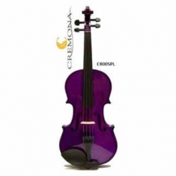Violin CREMONA VIOLIN ESTUDIANTE 4/4 MORADO  CR005PL - Envío Gratuito