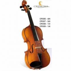 Violin CREMONA VIOLIN ESTUDIANTE 1/2 NATURAL  CR008 - Envío Gratuito