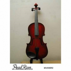 Violin PEARL RIVER VIOLIN ESTUDIANTE 4/4 ROJO TINTO C/ ESTUCHE  MV005RD - Envío Gratuito
