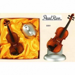 Violin PEARL RIVER VIOLIN MINI MADERA NATURAL COLECCION C/ ESTUCHE  S001 - Envío Gratuito