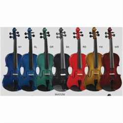 Violin AMADEUS VIOLIN ESTUDIANTE 4/4 AZUL SOLID SPRUCE CELLINI  MV012W-BL - Envío Gratuito