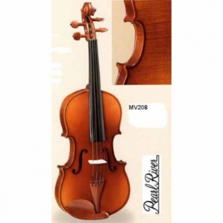 Violin PEARL RIVER VIOLIN CONSERVATORIO ESTUDIANTE 4/4 SLIGHT FLAM  MV208 - Envío Gratuito