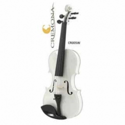 Violin CREMONA VIOLIN ESTUDIANTE 4/4 BLANCO  CR005W - Envío Gratuito