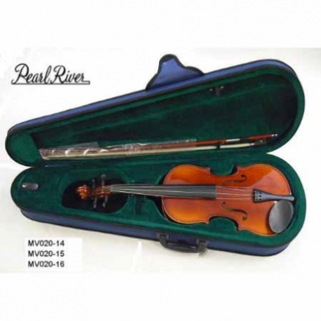 Viola PEARL RIVER VIOLA NIVEL ESTUDIANTE 15" NATURAL C/ ESTUCHE MV020-15 - Envío Gratuito