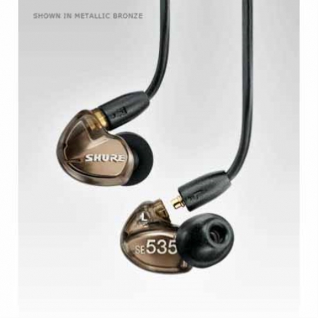 Microfonia Shure SE535-CL Auriculares de aislamiento de sonido  SE535-CL - Envío Gratuito