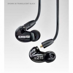Microfonia Shure SE215-K Auriculares de aislamiento de sonido SE215-K - Envío Gratuito