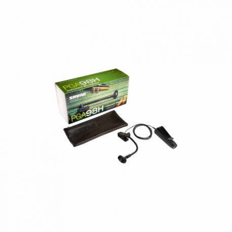 Microfonia Shure MICROFONO P/INSTRUMENTO CARDIOIDE CUELLO FLEX  PGA98H-XLR - Envío Gratuito