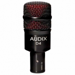 Microfonia AUDIX MICROFONO DINAMI. INSTRUMEN,HIPERCARD MOD. D4  8400355 - Envío Gratuito