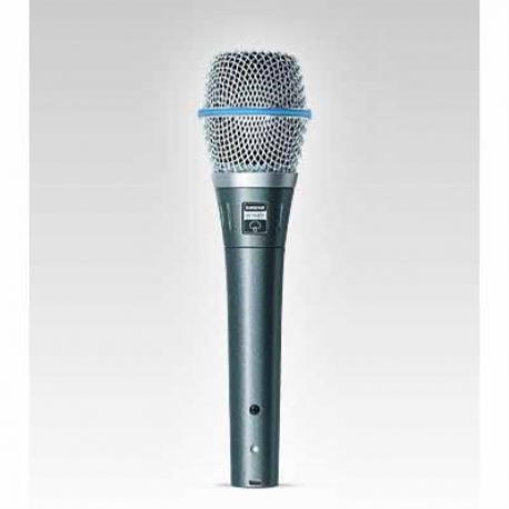 Microfonia Shure BETA 87A Vocal Condens. Supercard. - Envío Gratuito