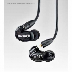 Microfonia Shure SE215-K Auriculares de aislamiento de sonido - Envío Gratuito