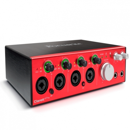 Interfac FOCUSRITE CLARETT 4PRE MOD. MOCL0002 - Envío Gratuito