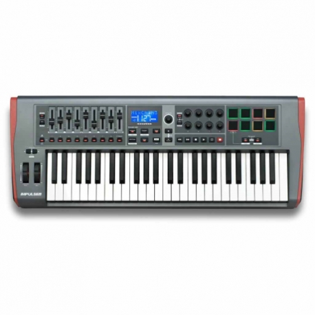 Controlador NOVATION TECLADO CONTROLADOR NOVATION IMPULSE 49 MOD. NOVIMP49 - Envío Gratuito