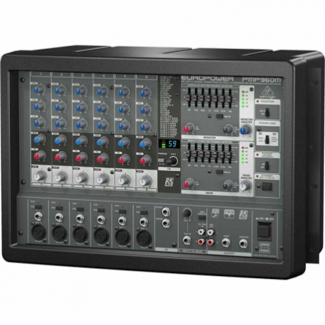 Mezcladora BEHRINGER CONSOLA MEZCLADORA BEHRINGER PMP960M - Envío Gratuito